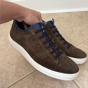 Martin Dingman Cameron Walnut Suede Sneaker size 12